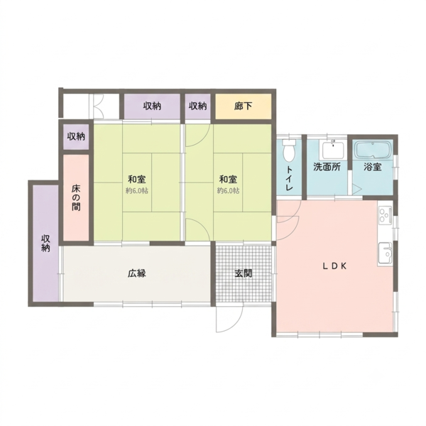 間取りと現況が異なる場合には現況優先といたします