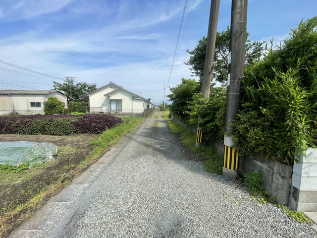 前面道路
