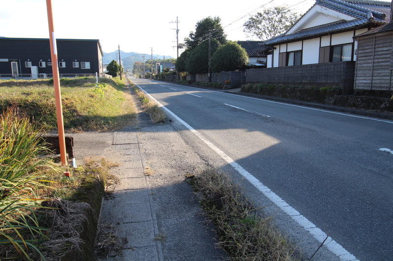 前面道路