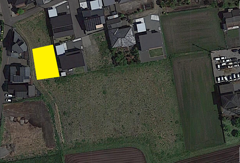 大まかな地形になります。