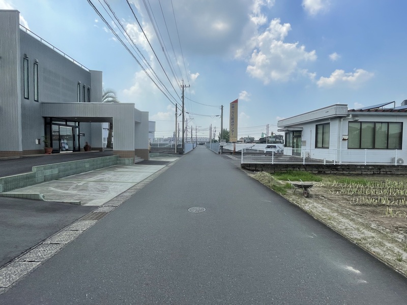 前面道路
