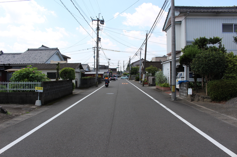 前面道路