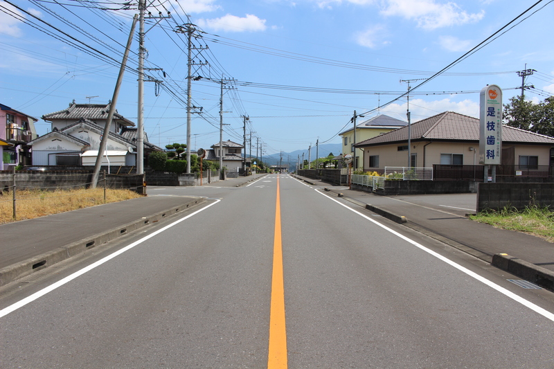 前面道路